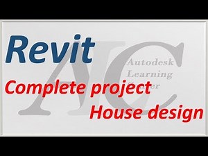 Revit complete project #1 Modern house in Revit