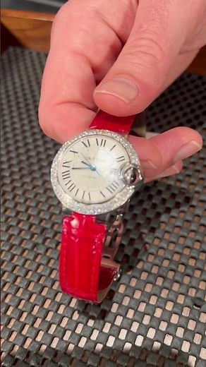 Cartier Ballon Bleu Automatic Diamond White Gold Ladies Watch WE902067 Review | SwissWatchExpo