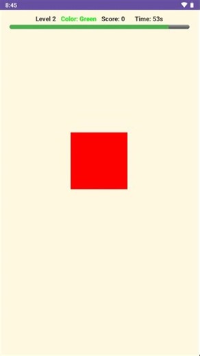 Color Tap Reflex App Demo