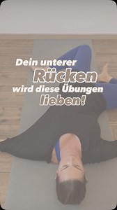 4 Übungen - und dein unterer Rücken wird es dir danken 💜 Mach jede dieser Übungen 20 Mal (eventuell pro Seite) – jederzeit, um Spannung im unteren Rücken zu lösen, oder direkt vor dem Schlafengehen, um entspannt einzuschlafen 🤍 👉 Beine öffnen und hin und her schaukeln– lockert den unteren Rücken 👉 Fersen-Schwingen – löst tiefe Rückenspannungen 👉 Beine übereinanderschlagen und von rechts nach links bewegen – dehnt und lockert den unteren Rücken 👉 Side-to-Side – mobilisiert die Hüften und ka