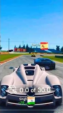 Real Racing 3 | Intense Finish Line Battle! ⚡ High-Speed Multiplayer Race #shortvideo #habibgame1