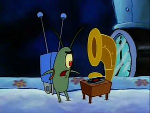 Spongebob SquarePants Plankton Record Song