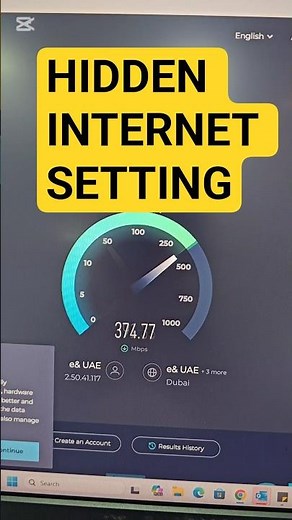 STOP Lagging! 🛑 This Hidden Setting Boosts Internet Speed! 🚀