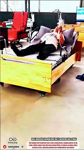 Best Innovative Hospital Bed That Transforms Into a Chair