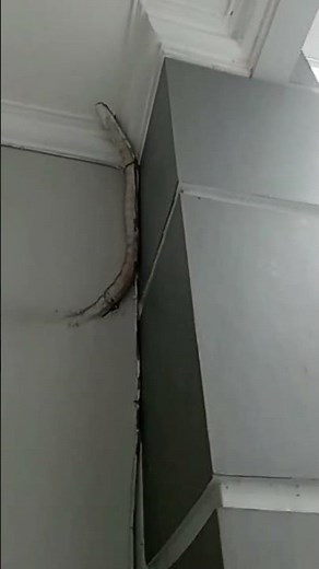 AC pipe dripping water (condensation)