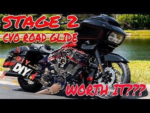 FULL STAGE 2 ON A 2021 CVO ROAD GLIDE- HARLEY DAVIDSON-PART 1