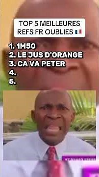 Les meilleures refs oublié ! 🤣