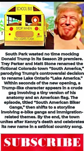 South Park ROASTS Trump Seconds Into Season 29 With a Tiny Cameo!