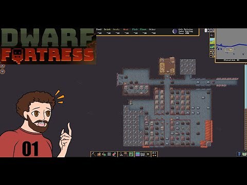 First 30 minutes of - Dwarf Fortress Ep. 1