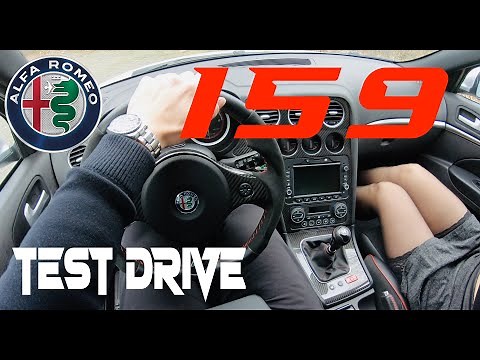 ALFA ROMEO 159 Tbi (248 PS) POV DRIVE Onboard ||| INTERIOR SOUND ||| ACCELERATION ||| TUNNEL RUN