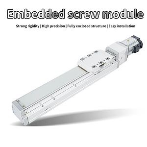 [Hot Item] High Precision Embedded Screw Linear Module Built-in Screw Platform for 3c Dispensing Robots