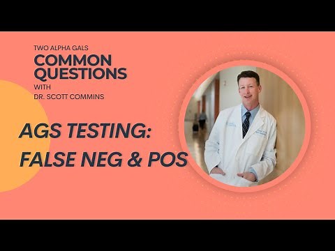 Common Questions with Dr. Commins: Alpha-Gal Testing- False Negatives & False Positives