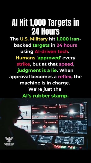 1,000 Targets. 24 Hours. 0 Human Control #ai #military #shorts