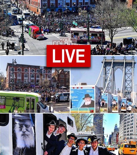 Live: Mitzvah Tank Parade Heads Out to NYC