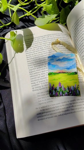 create a bookmark by using a waste plastic sheet ✨ #bookmark #explore #artoftheday