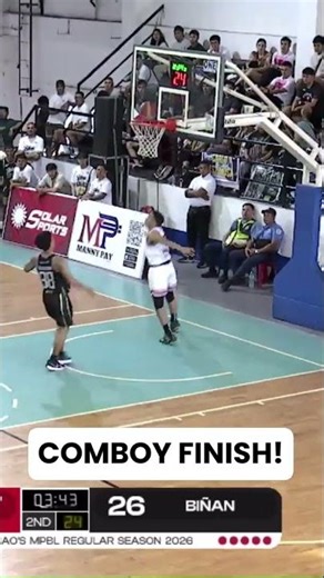 Ablaza with the steal and Comboy with the layup!