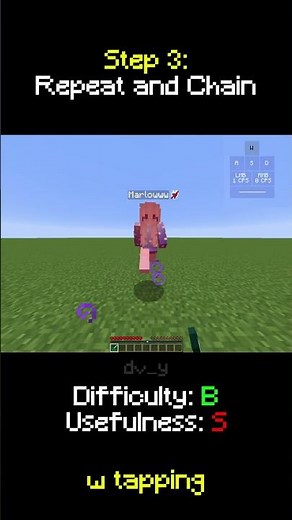 How to W-tap in Minecraft 1.21 #minecraft #wemmbu #unstablesmp #pvp #mc