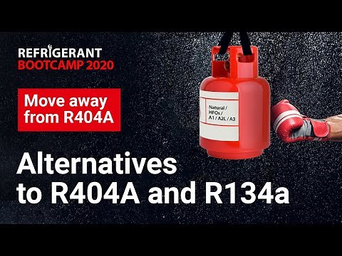 Best low GWP refrigerant alternatives | R404A replacement