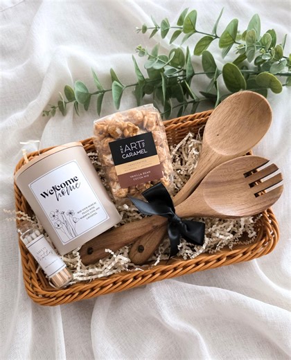 New Neighbor Welcome Gift Idea Housewarming Basket for Friend Welcome Home Present New Home Warm Wish Home Gift Welcome to Neighbourhood - Etsy