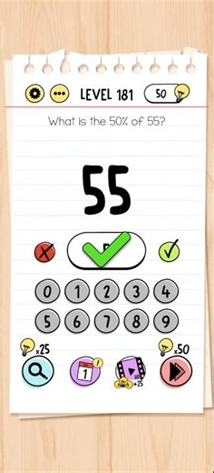 Brain Test Level 181 Solution & Walkthrough | Tricky Puzzles (Android & iOS Shorts)