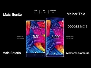 Doogee Mix 2, uma grande evolução em relação ao primeiro.