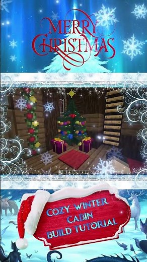 This Winter Cabin is INSANE #minecraft #build #tutorial