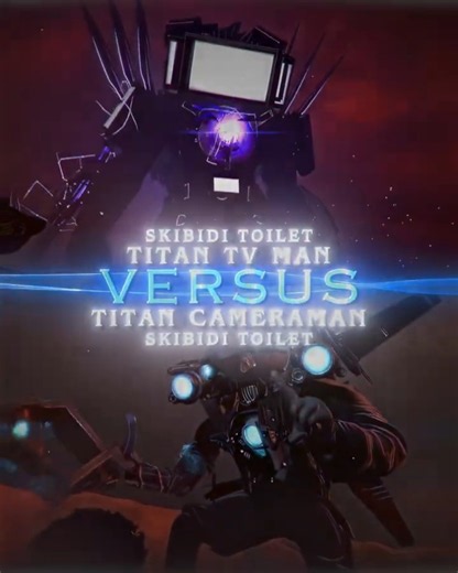 Titan TV Man vs Titan Cameraman