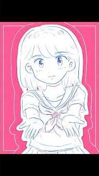 抱きしめてゴンザレス Take2 (AIダイナミックレンジ補正Ver) 【お絵描き＆ソング】#shorts