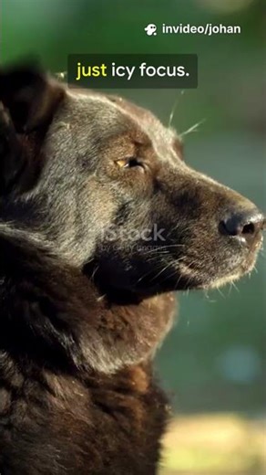 When a Brave Dog Faces a Giant Bear