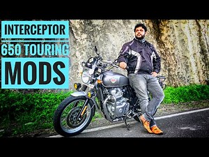 Best Touring Modifications On Royal Enfield Interceptor 650 |Simple Touring Setup| Insideout India