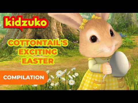 ​‪@OfficialPeterRabbit‬ | 🐰 🌼 Cottontail's Egg-citing Easter Fun 🐣🌷 | 1 Hour | ‪@Kidzuko‬