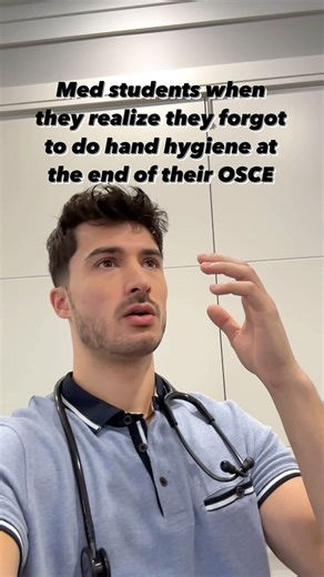 359K views · 129 reactions | All that practice just to miss the most important step  #medicalstudent #medicalschool #medschool #medstudent #osce #medschoolhumor | Medschoolbro | Facebook