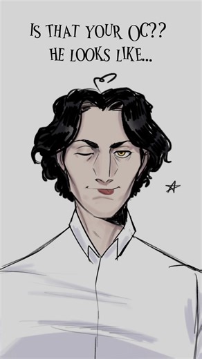 you guys compared him A LOT in the last video’s comments, so heres a small cosplay event from Mika 👀 #arttok #fyp #originalcharacter #oc #arttrend