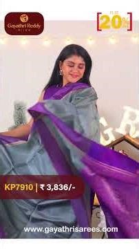 Light Weight Kanchi Pattu SAREES | #GayathriReddy |