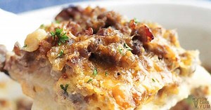 Keto Sausage Casserole Recipe