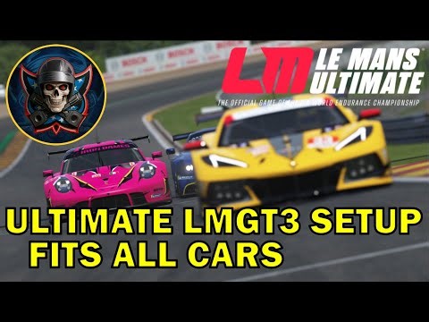 Ultimate LMGT3 Setup for LMU – One Setup That Works on Every Track (Detailed Guide)