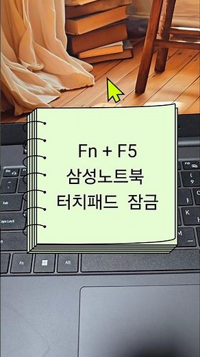 삼성 노트북 마우스패드 터치 잠금 설정