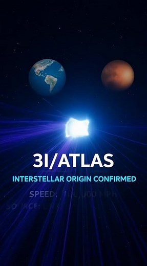 Mysterious 3IATLAS — Alien Spacecraft or Cosmic Wonder 🌌