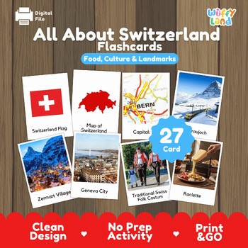 All About Switzerland Flashcards | Swiss Landmarks, Culture, Food & Geography
