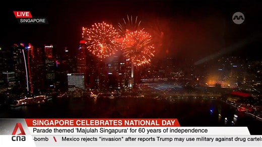 NDP 2025: Spectacular fireworks display, other highlights