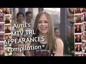 Avril Lavigne parts of all MTV TRL interviews 2002/2007