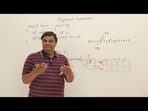 10.3 : Polynomial Representation, Evaluation & Addition | DSA [Abdul Bari]