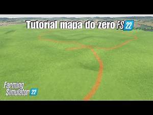 Tutorial fazendo mapa do zero ep: 1 Farming Simulator 22 #cammus #fs22 #modhub