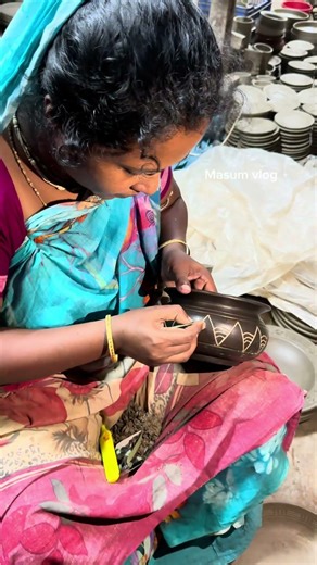 amazing design on clay pitcher