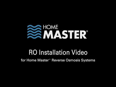 How to install Home Master® RO? | Step-by-step Guide to RO Installation