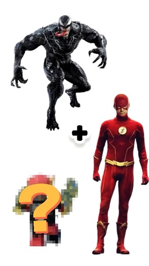 How to make Venom+Flash in Lego #lego #flash #venom #marvel #dc #shorts #tutorial #combination