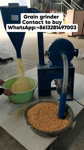 Grain Grinding Machine: Full Demo & Review for Home and Farm Use #farming #agritech #modernfarming