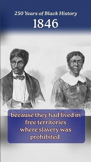 #250YearsOfBlackHistory: 1846 - Dred and Harriet Scott, Frances Ellen Watkins Harper