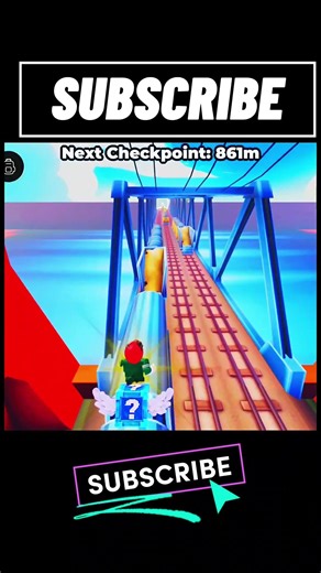 Subway Surfers in Roblox Insane Run ⚡ #shorts