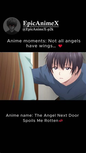Not all angels have wings… ❤️ #anime #shorts